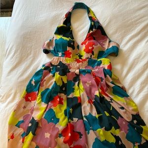 Jessica Simpson halter dress